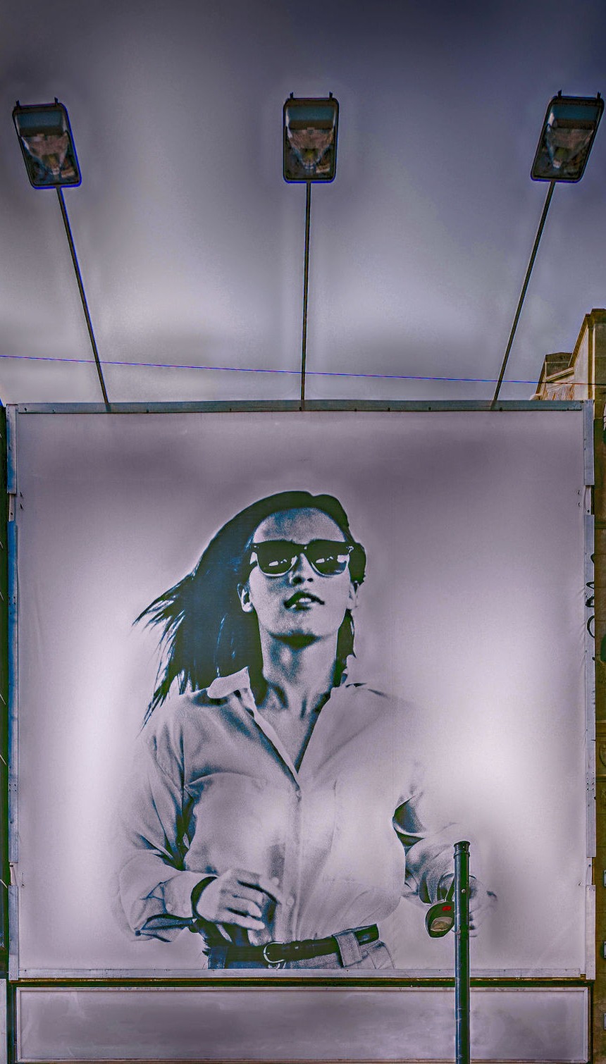 detalle vallas de publicidad en Madrid